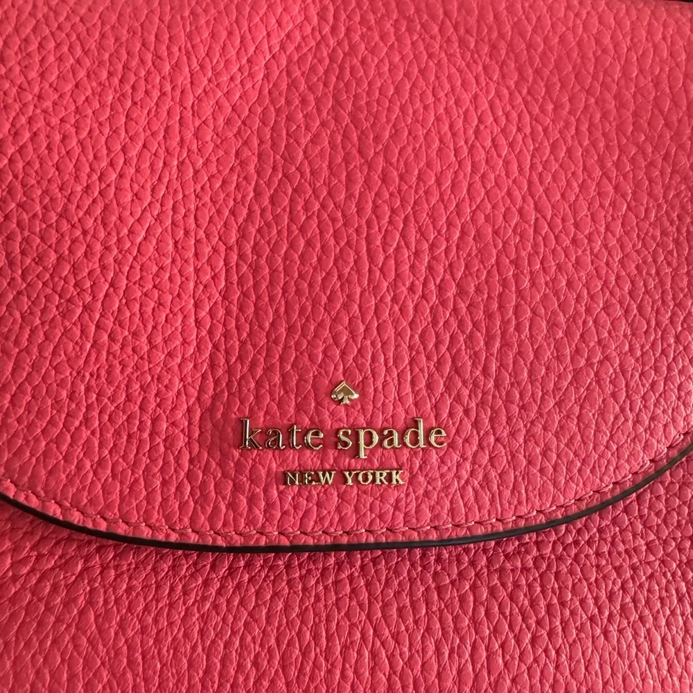 Kate Spade Ripe Papaya Color Crossbody Bag with Curved Flap - Picture 5 of 13